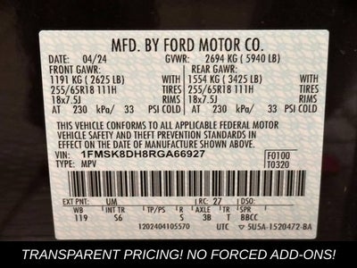 2024 Ford Explorer XLT