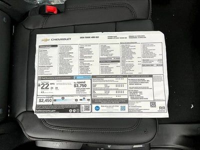2026 Chevrolet Tahoe RST