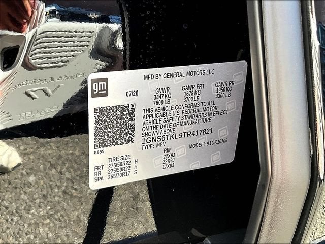 2026 Chevrolet Tahoe High Country