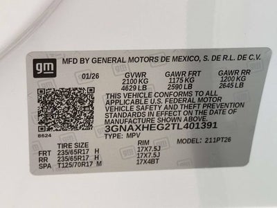 2026 Chevrolet Equinox LT