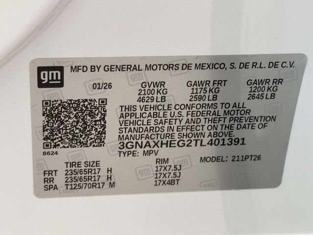 2026 Chevrolet Equinox LT