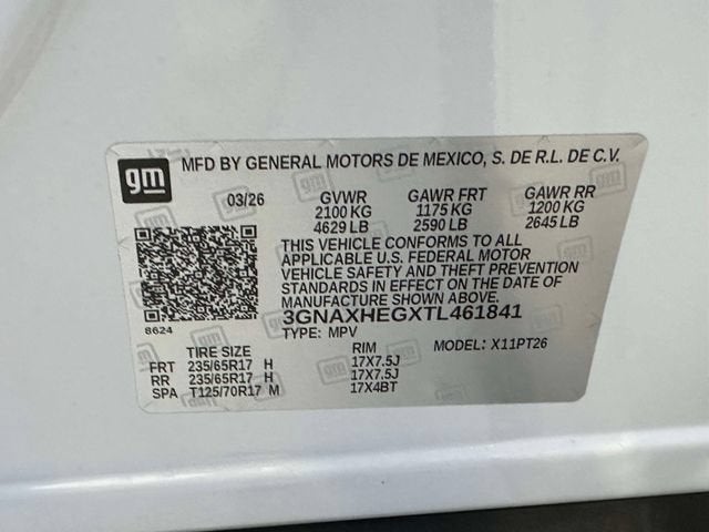 2026 Chevrolet Equinox LT