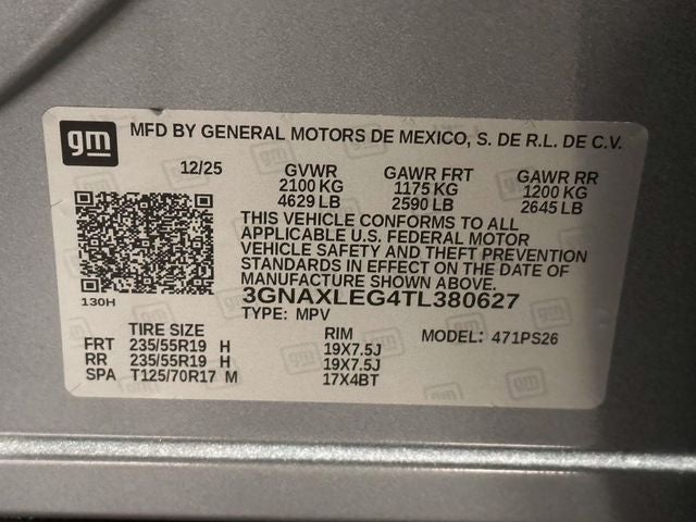 2026 Chevrolet Equinox RS