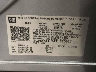 2026 Chevrolet Equinox RS