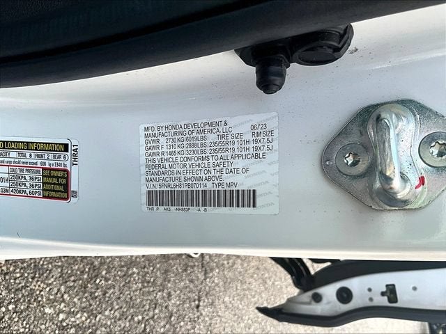 2023 Honda Odyssey Touring