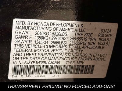 2024 Acura MDX 4DR SH-AWD