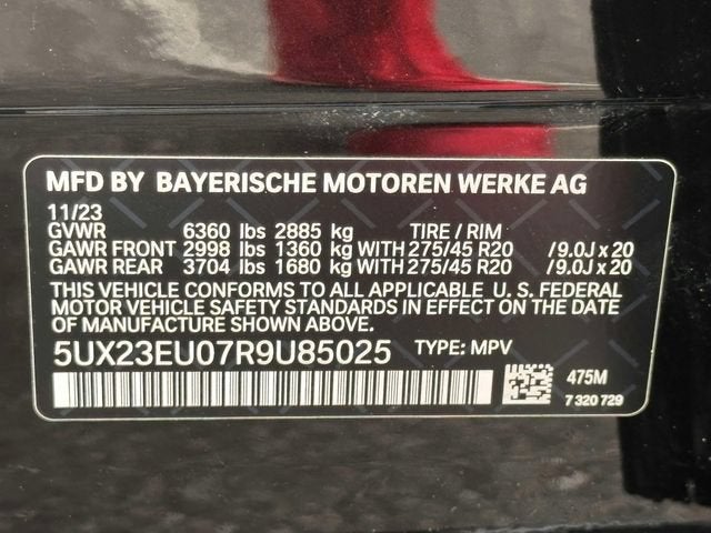 2024 BMW X5 xDrive40i