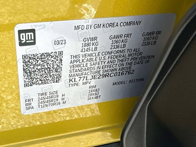 2024 Chevrolet Trax 2RS
