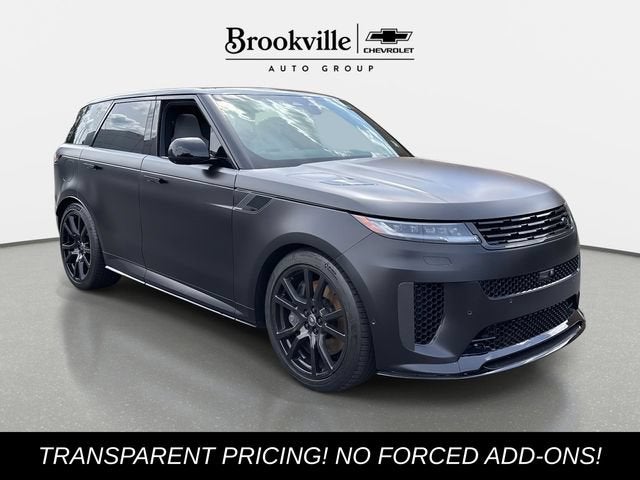 2024 Land Rover Range Rover Sport SV Edition One Obsidian Black