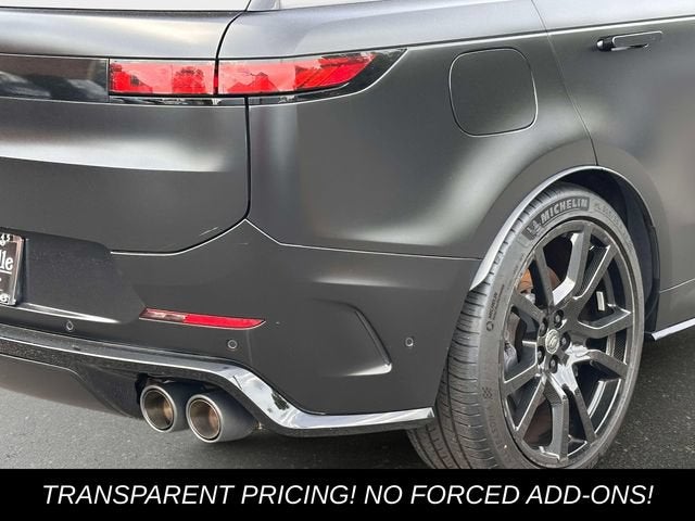 2024 Land Rover Range Rover Sport SV Edition One Obsidian Black
