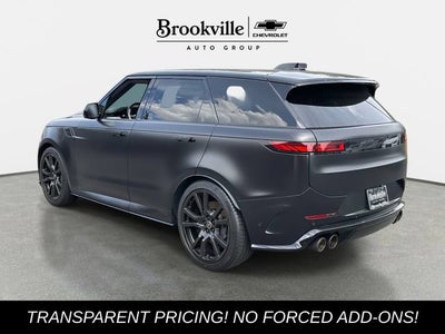 2024 Land Rover Range Rover Sport SV Edition One Obsidian Black