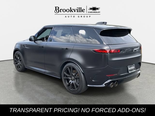 2024 Land Rover Range Rover Sport SV Edition One Obsidian Black