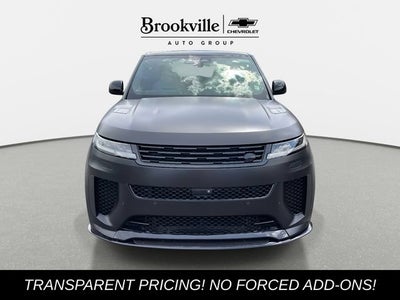2024 Land Rover Range Rover Sport SV Edition One Obsidian Black