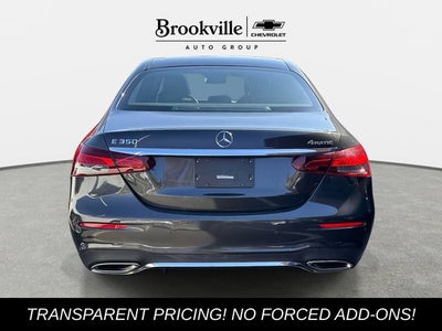 2023 Mercedes-Benz E-Class E 350 4MATIC®