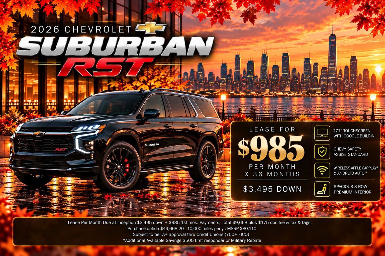 2026 Chevrolet Suburban RST