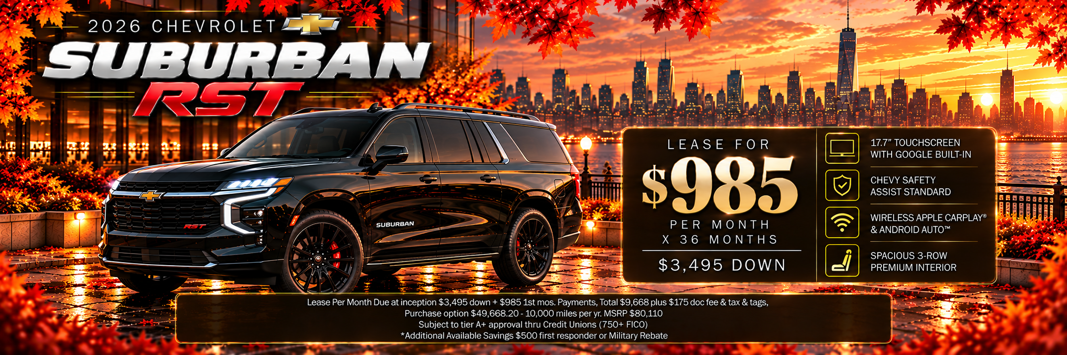 2026 Chevrolet Suburban RST