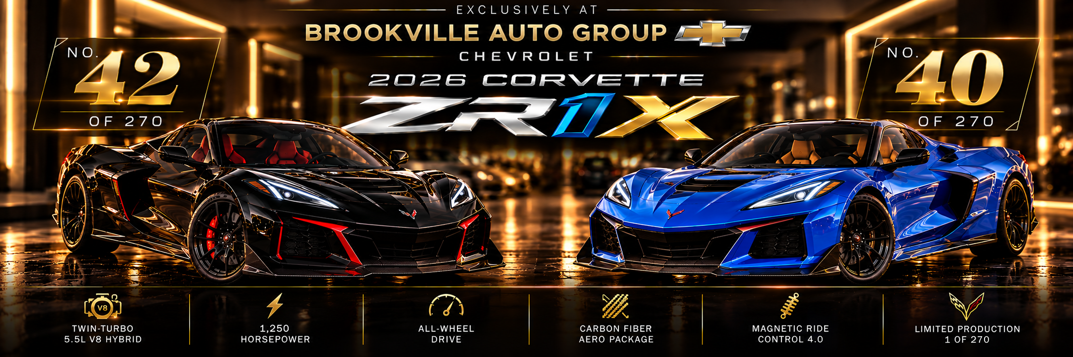 Exclusive Corvettes.